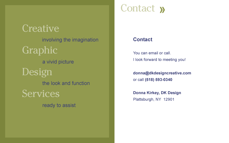 DK Design Creative Contact